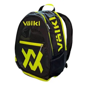 Volkl Tour Badminton Backpack - Black / Neon Yellow