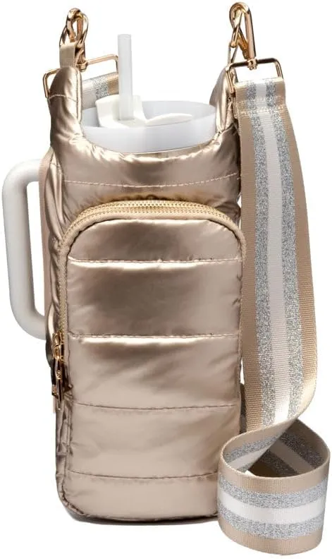 WAN102 - HANDLE PUFFER WATER BOTTLE BAG