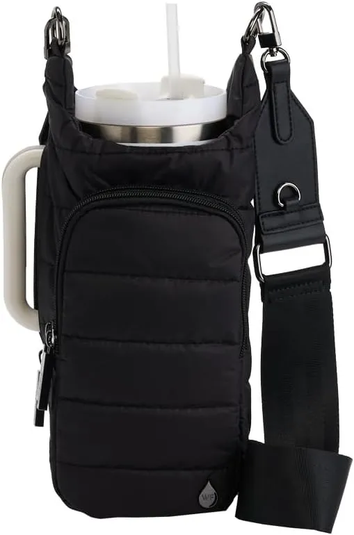 WAN102 - HANDLE PUFFER WATER BOTTLE BAG