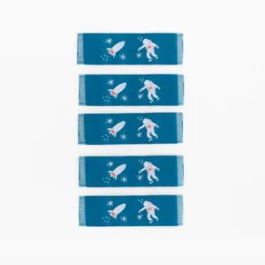 Woven Label Tags - Space Travel